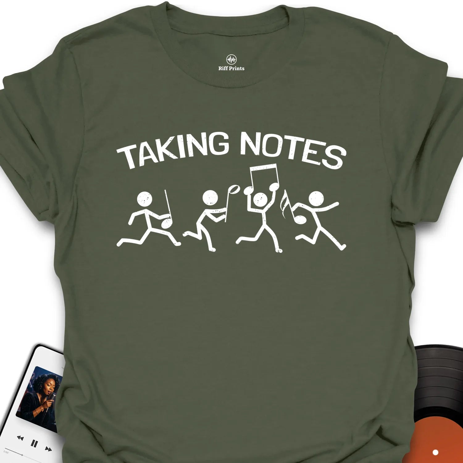 Taking Notes Music T-Shirt