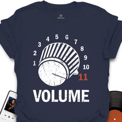 Volume to 11 Music T-Shirt